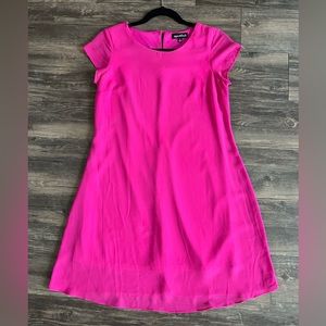 Hot Pink Swing Dress